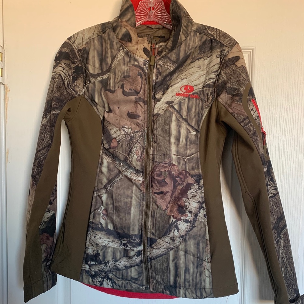 Mossy Oak Camo Soft Shell Jacket